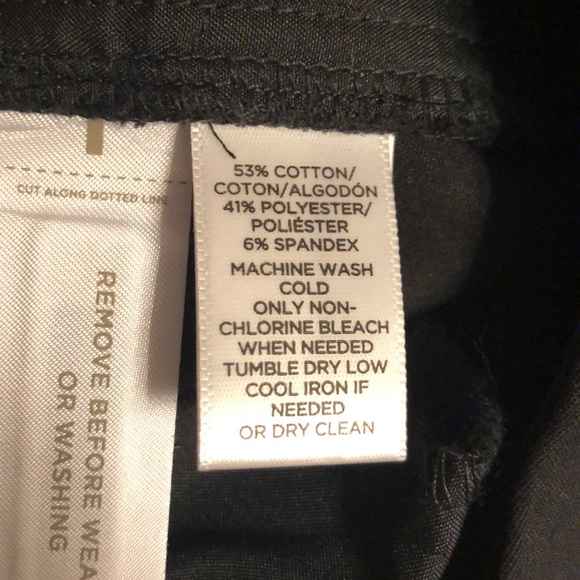 Size 14 petite black dress pants from Loft. - Picture 8 of 8